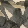 Окантовочная лента-бейка, цвет Тёмно-Серый 22мм (на отрез)