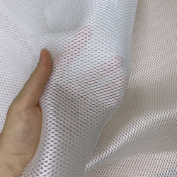 Сетка 3D трехслойная Air mesh 160 гр/м2, цвет Белый (на отрез)  в Бердске