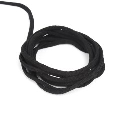 Шнур для одежды 4,5 мм, цвет Чёрный (на отрез)  в Бердске