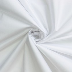 Ткань Дюспо 240Т  WR PU Milky (Ширина 150см), цвет Белый (на отрез) в Бердске