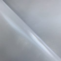 Ткань ПВХ 450 гр/м2 (Ширина 1,6м), цвет Серый (на отрез) в Бердске