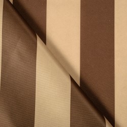 Ткань Oxford 300D PU (Ширина 1,48м), Бежево-Коричневая полоса (на отрез) в Бердске