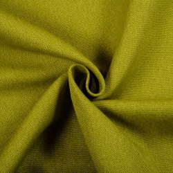 Ткань Рогожка (мебельная), цвет Зелёный (на отрез)  в Бердске