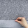 Ткань Блэкаут для штор светозатемняющая 85% "Серый Лен" (на отрез)
